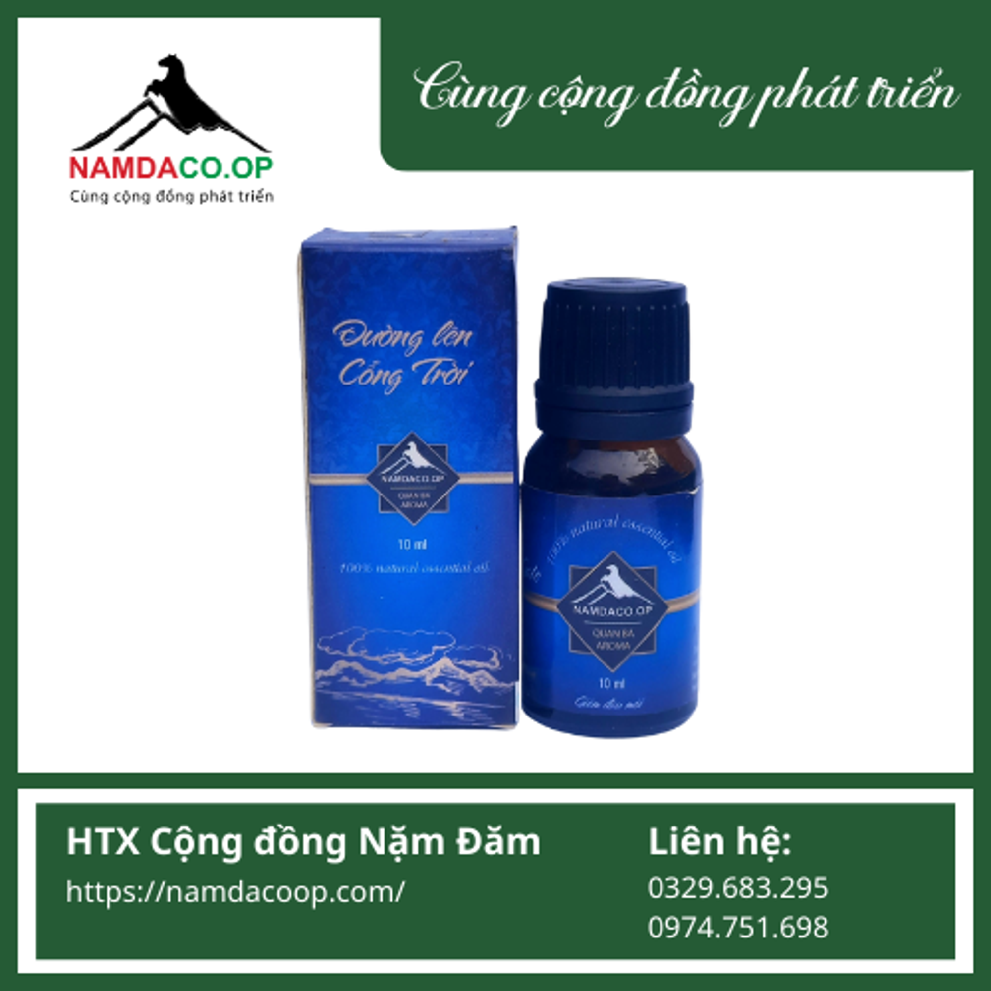 Tinh dầu Đường lên Cổng Trời