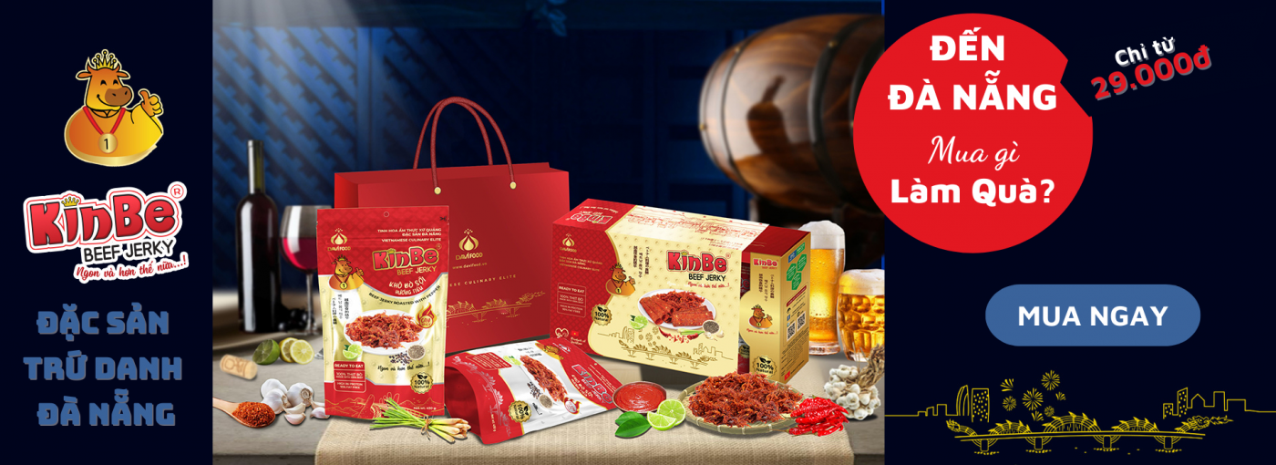 Khô bò nhãn hiệu Kinbe - Đà Nẵng