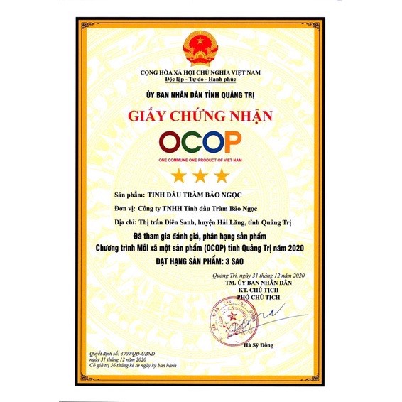 Tinh dầu tràm Bảo Ngọc