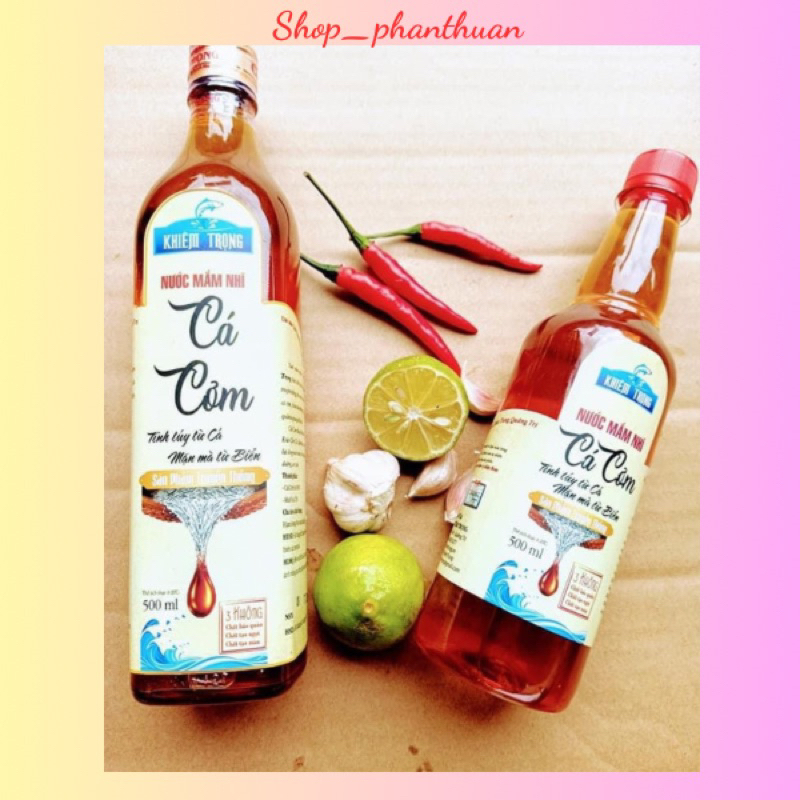 Nước mắm nhĩ cá cơm Khiêm Trọng