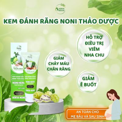 Kem đánh răng Noni thảo dược