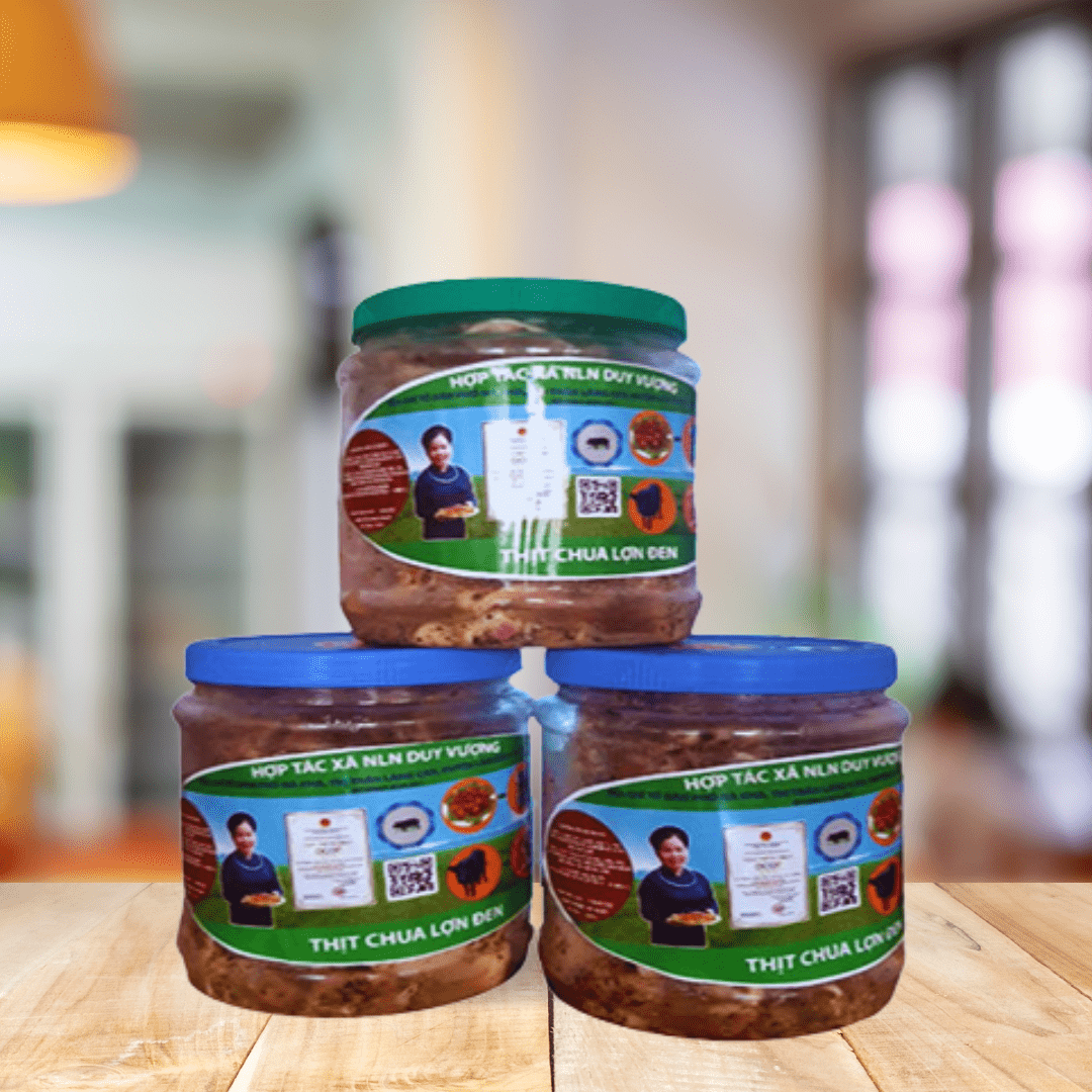 Thịt chua lợn đen Duy Vượng (Tuyên Quang)