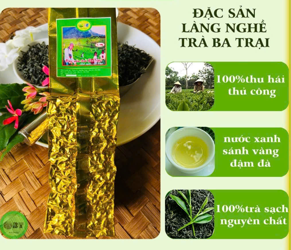 Chè búp khô Ba Trại - Hà Nội