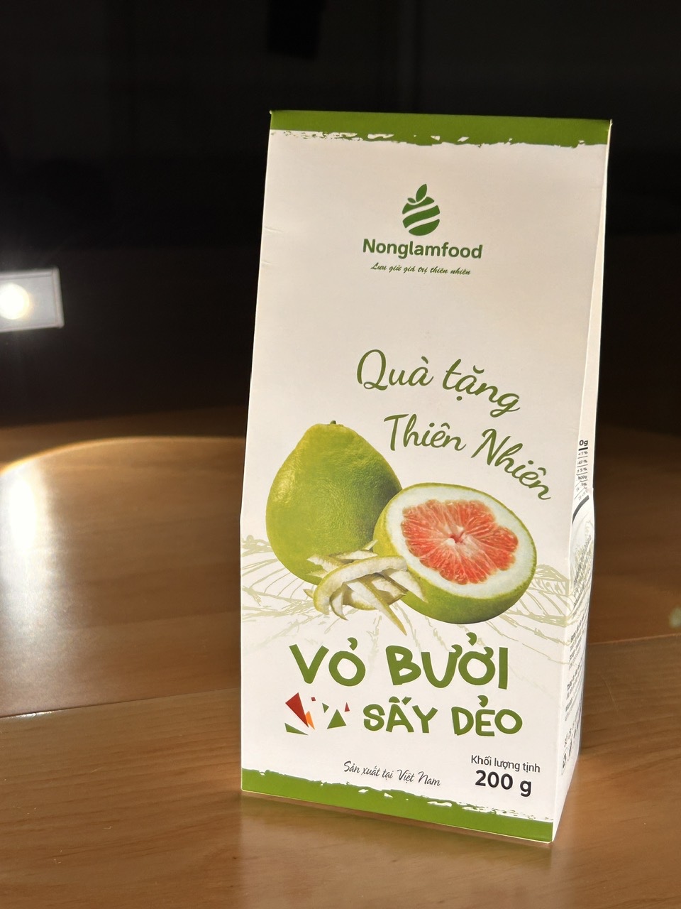 Vỏ bưởi sấy dẻo