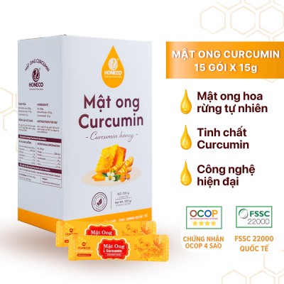 Mật ong Curcumin HONECO